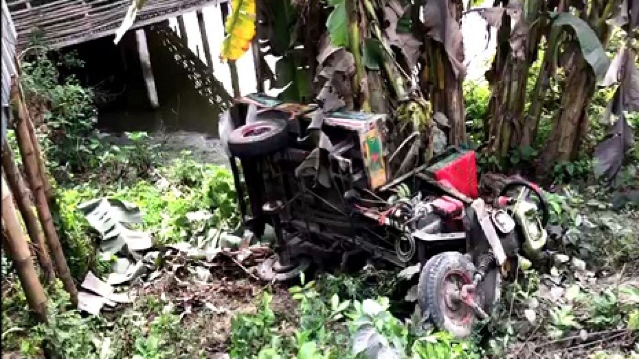 গোপালগঞ্জে নছিমন খাদে পড়ে চালক নিহত