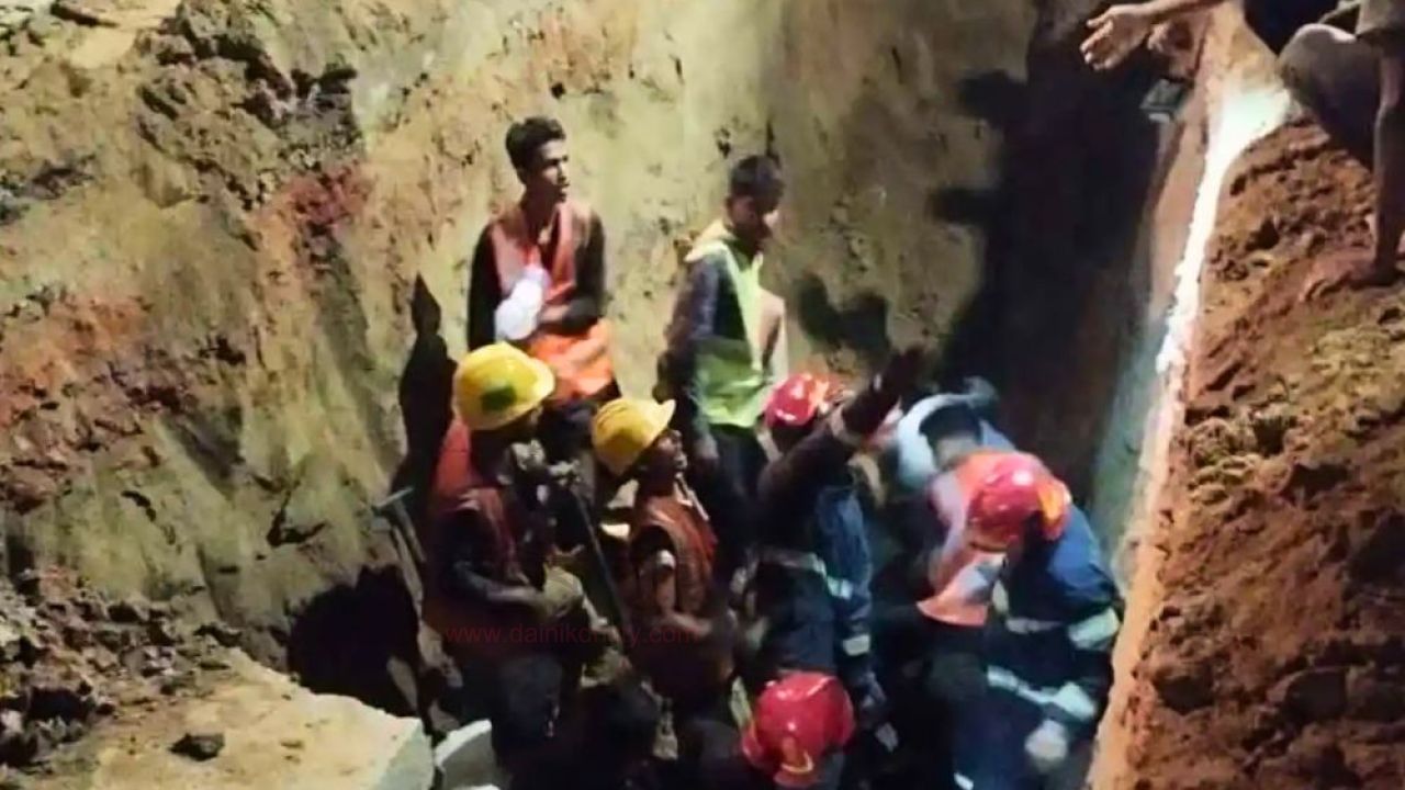 ওয়াসার প্রকল্পের মাটি ধসে ২ শ্রমিকের মৃত্যু