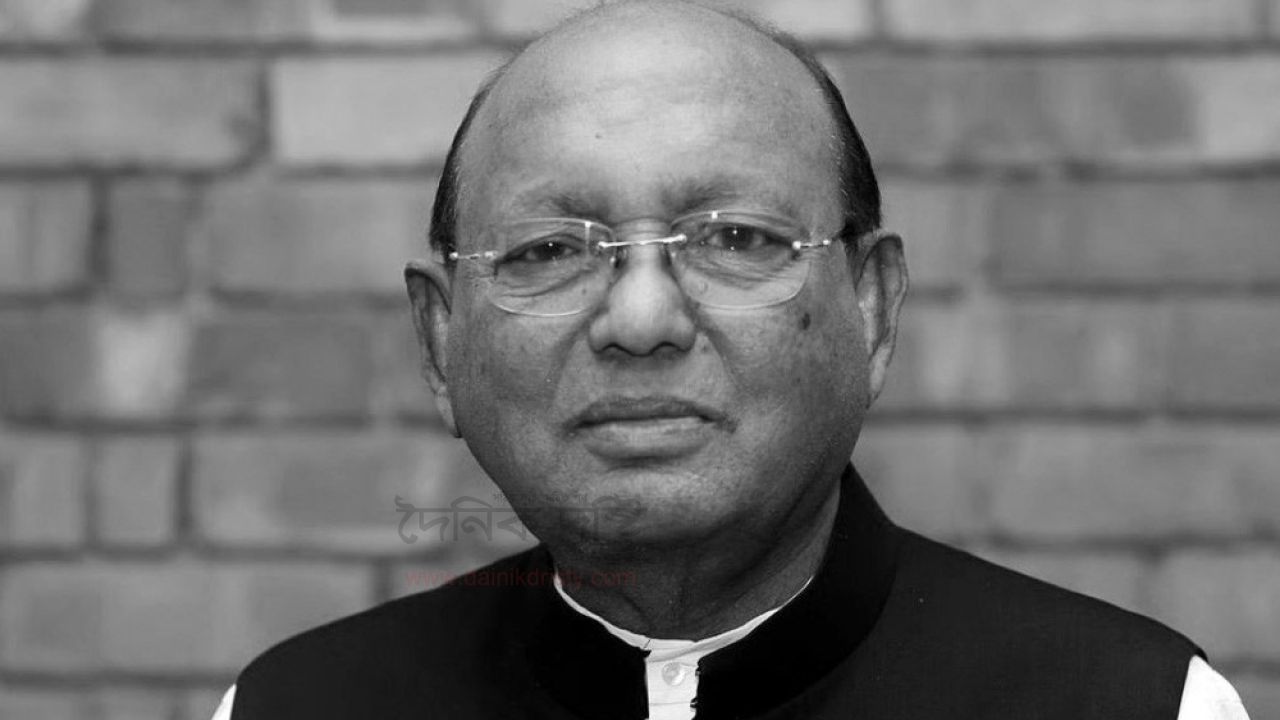 আওয়ামী লীগ নেতা তোফায়েল আহমেদ মারা গেছেন