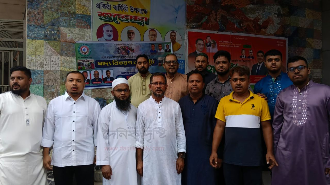 দুঃস্থ ও অসহায়দের পাশে যুব কল্যাণ ঐক্য পরিষদ